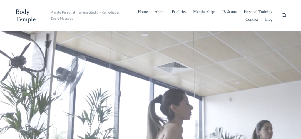 Body Temple homepage