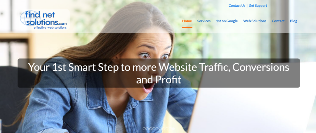 find net solutions homepage
